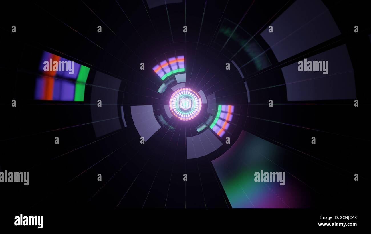 Spectrum Color Variation in dim Light 4k uhd 3d illustration background Stock Photo