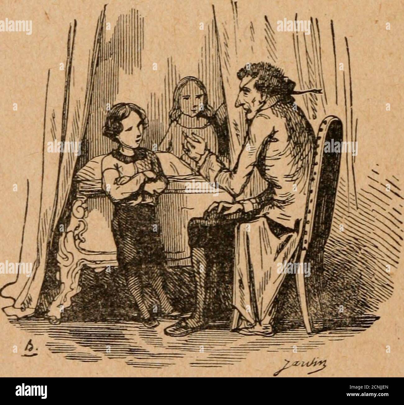 Histoire d'un casse-noisette . Et, en même temps, il sassit tout contre le  lit deMarie, et lui dit précipitamment : « Ne sois pas en colère, chère  enfant, de ceque je