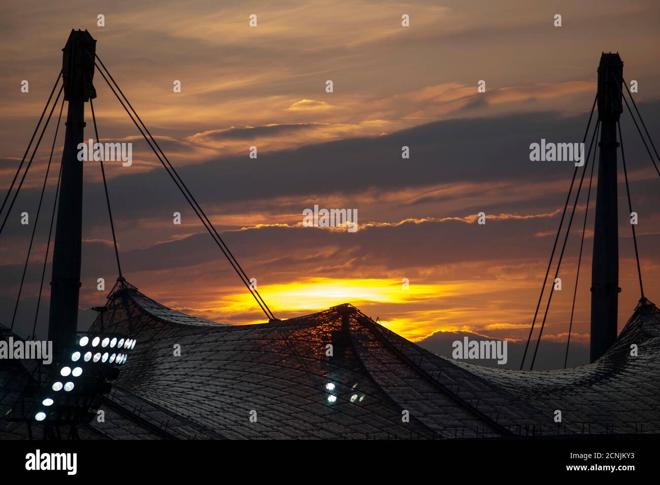 Tent roof olympic stadium hi-res stock photography and images - Alamy