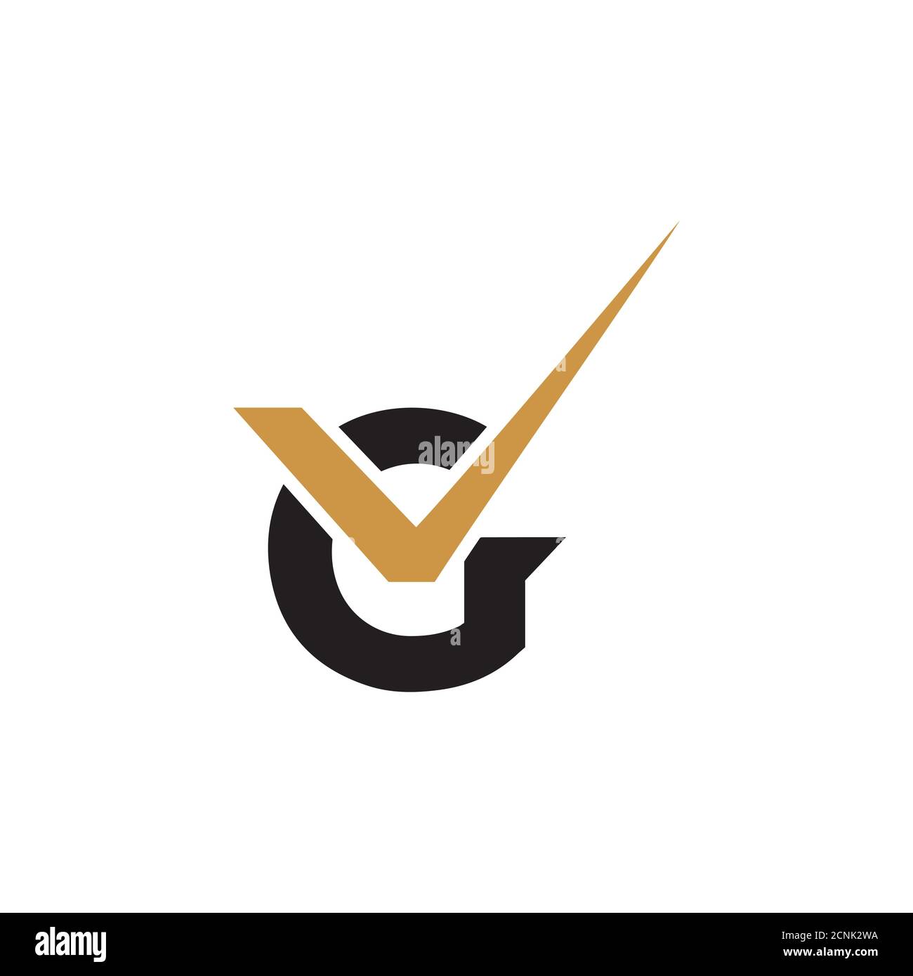 Initial letter vg or gv logo vector design template Stock Vector Image ...