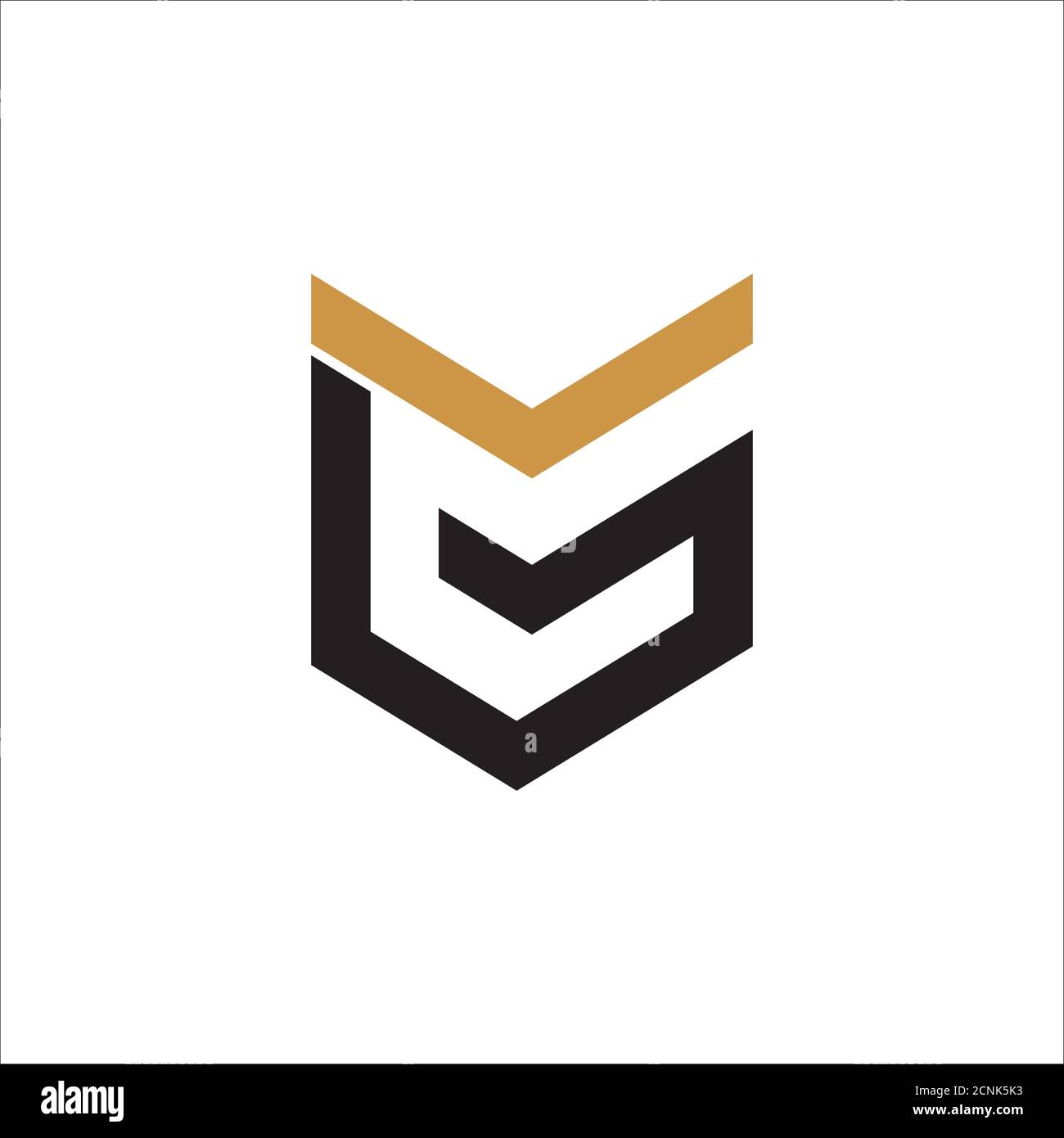Initial letter vg or gv logo vector design template Stock Vector Image ...