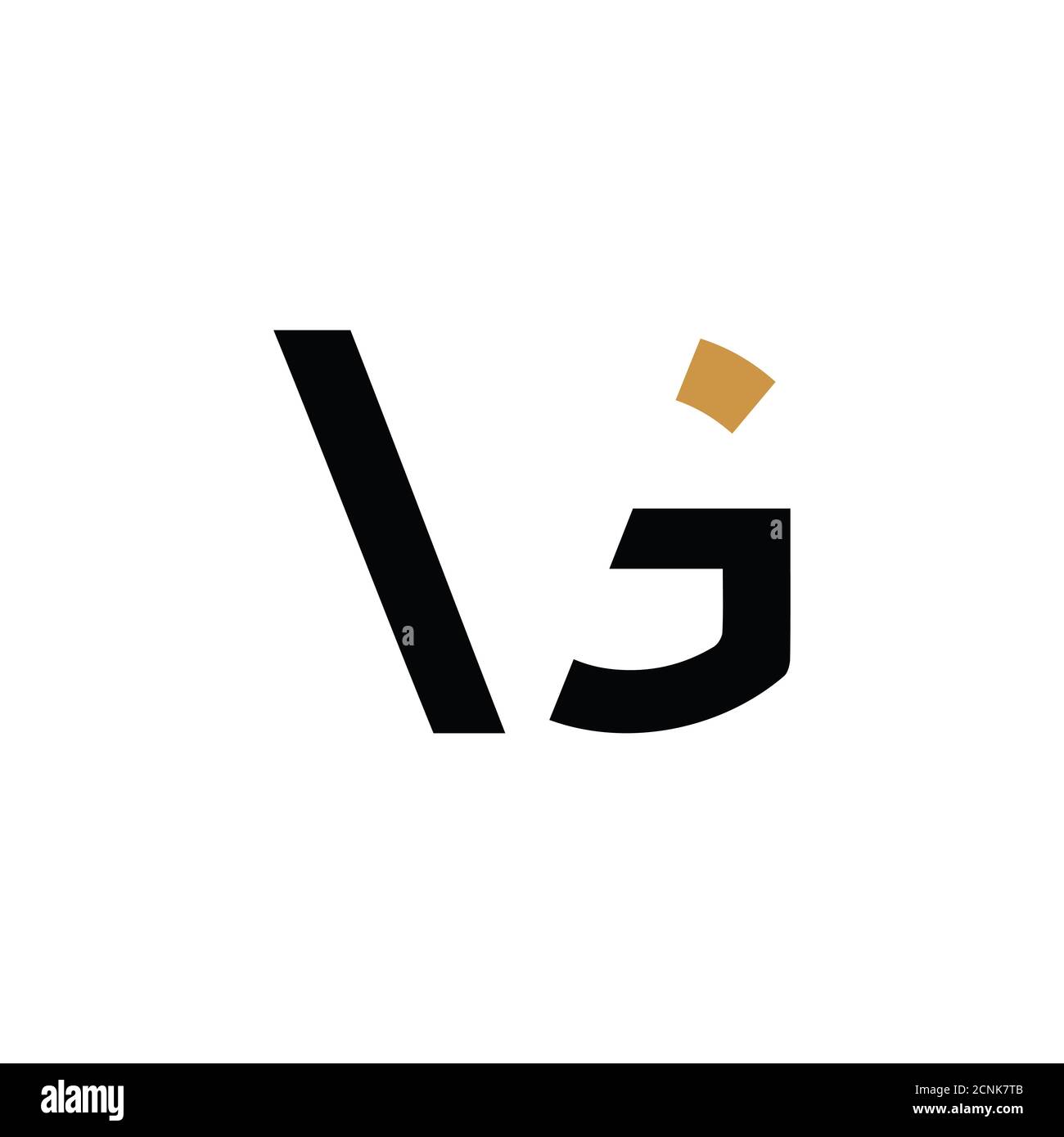 Initial letter vg or gv logo vector design template Stock Vector Image ...