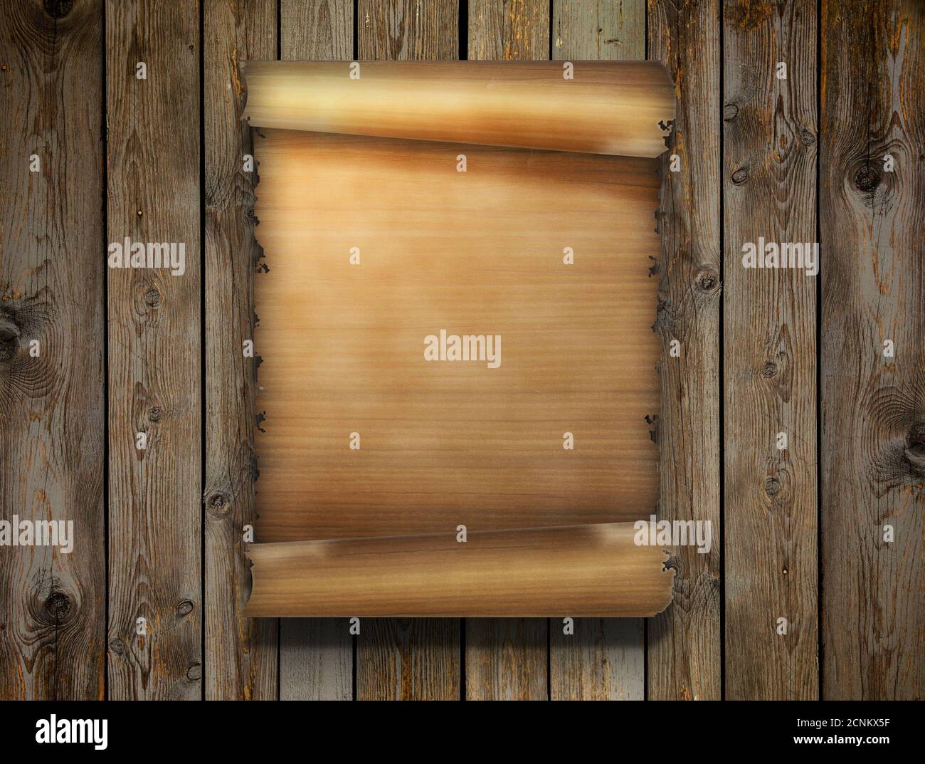 sheet of papyrus Stock Photo