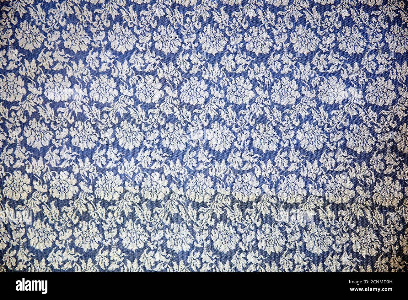 Victorian Navy Blue Wallpaper