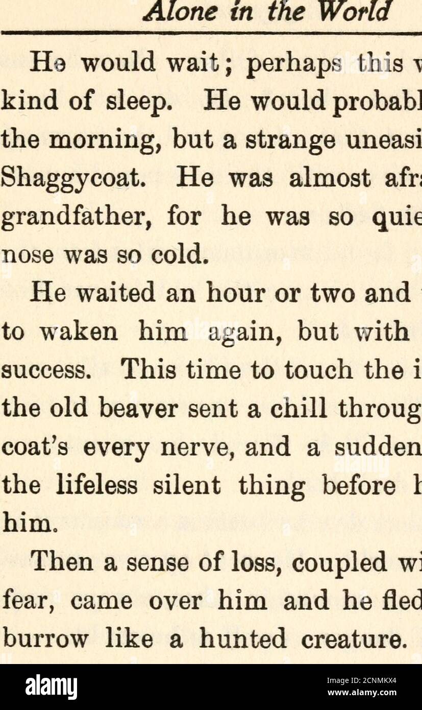 Shaggycoat; the biography of a beaver . tevens, who could tell you  manystories of the days when his grandmother, Mar-garet Patrick, was a  little girl. When the Patrick family came to