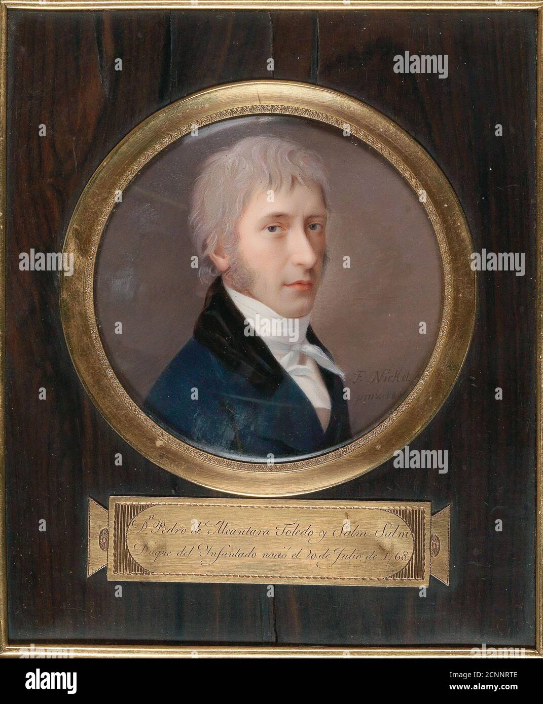 Don Pedro Alcantara &#xc1;lvarez de Toledo y Salm Salm, Duke of the Infantado (1768-1841), 1806. Private Collection. Stock Photo