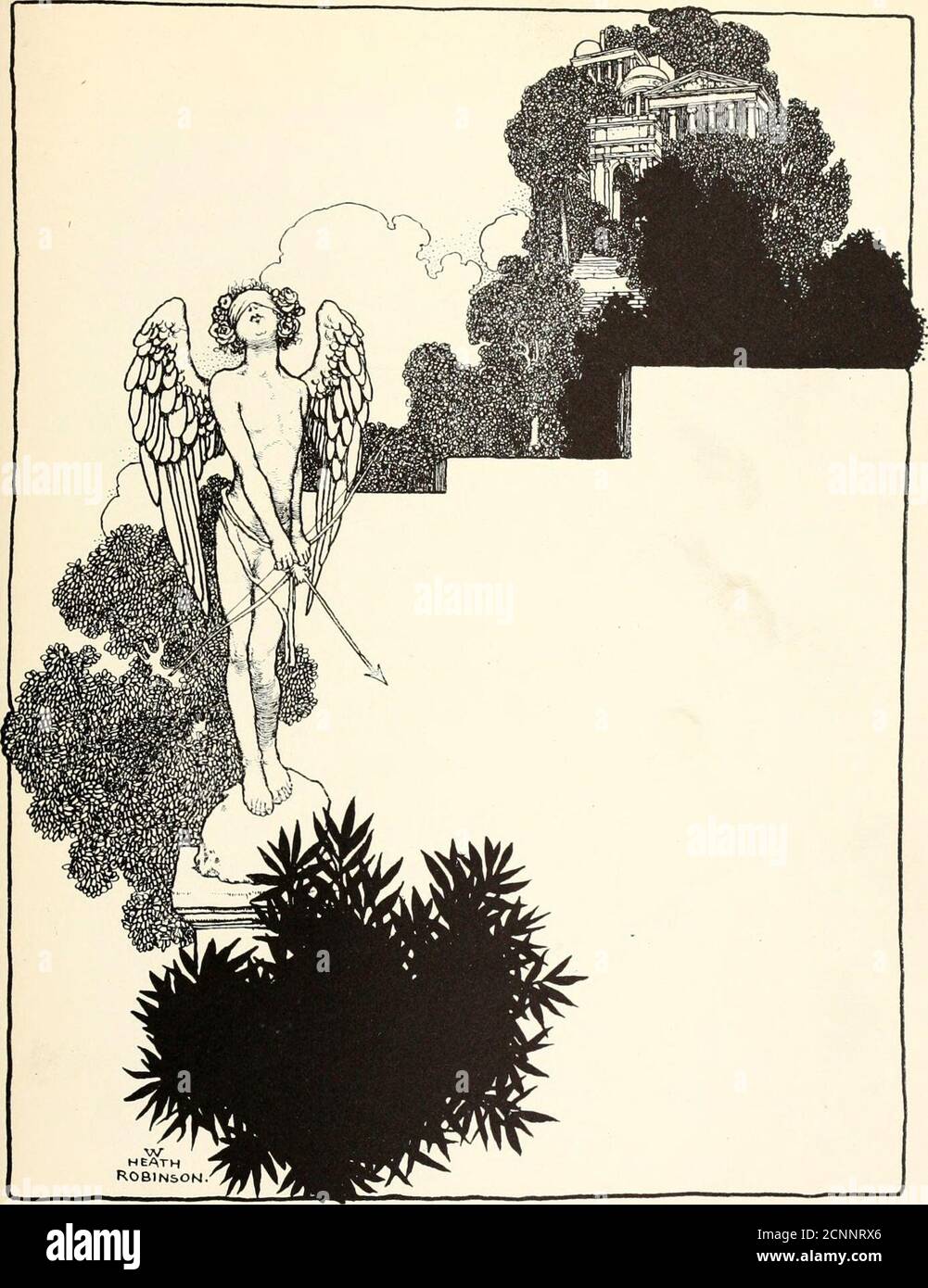 . Shakespeare's comedy of A midsummer-night's dream . t the town,Where I did meet thee once with Helena,To do observance to a morn of May,There will I stay for thee. Hermia. My good Lysander ! I swear to thee, by Cupids strongest bow,By his best arrow with the golden head,By the simplicity of Venus doves,By that which knitteth souls and prospers loves,And by that fire which burnd the Carthage queen,When the false Troyan under sail was seen,By all the vows that ever men have broke,In number more than ever women spoke,In that same place thou hast appointed me,To-morrow truly will I meet with the Stock Photo