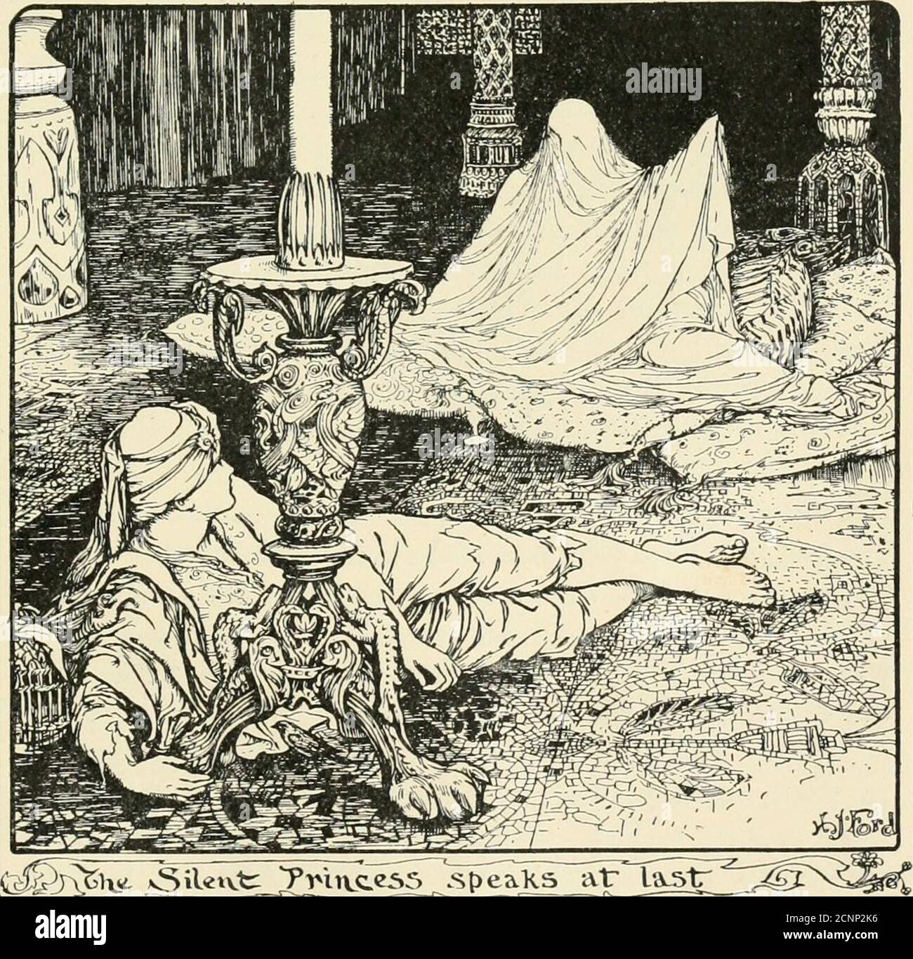 The Olive Fairy Book Ed Him Self By The Bedside Of The Princess Which Was Surroundedby The Sultan And His Weeping Courtiers Clearly Therewas Not A Second To Lose For The