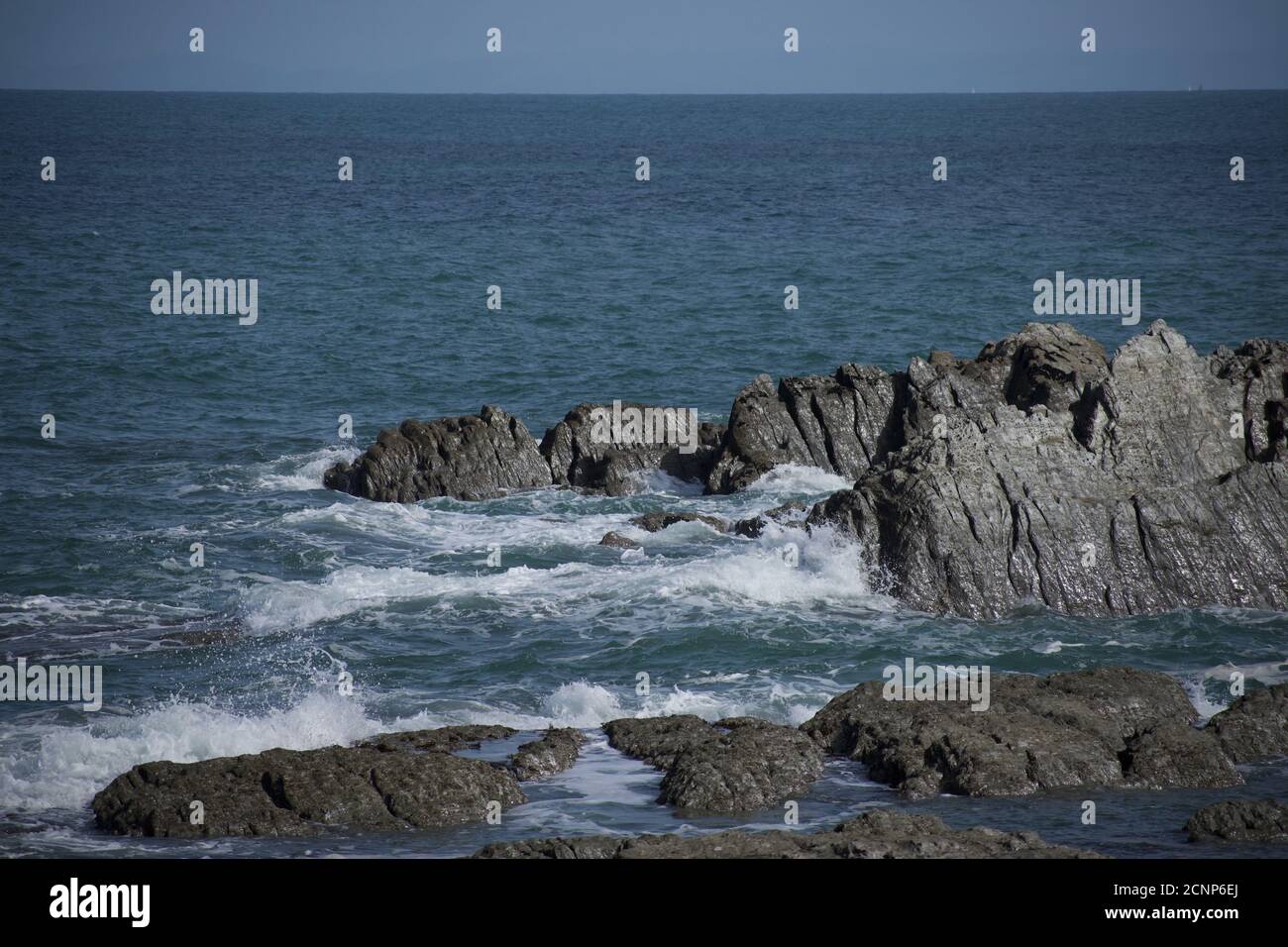 North Devon Coastline Stock Photo