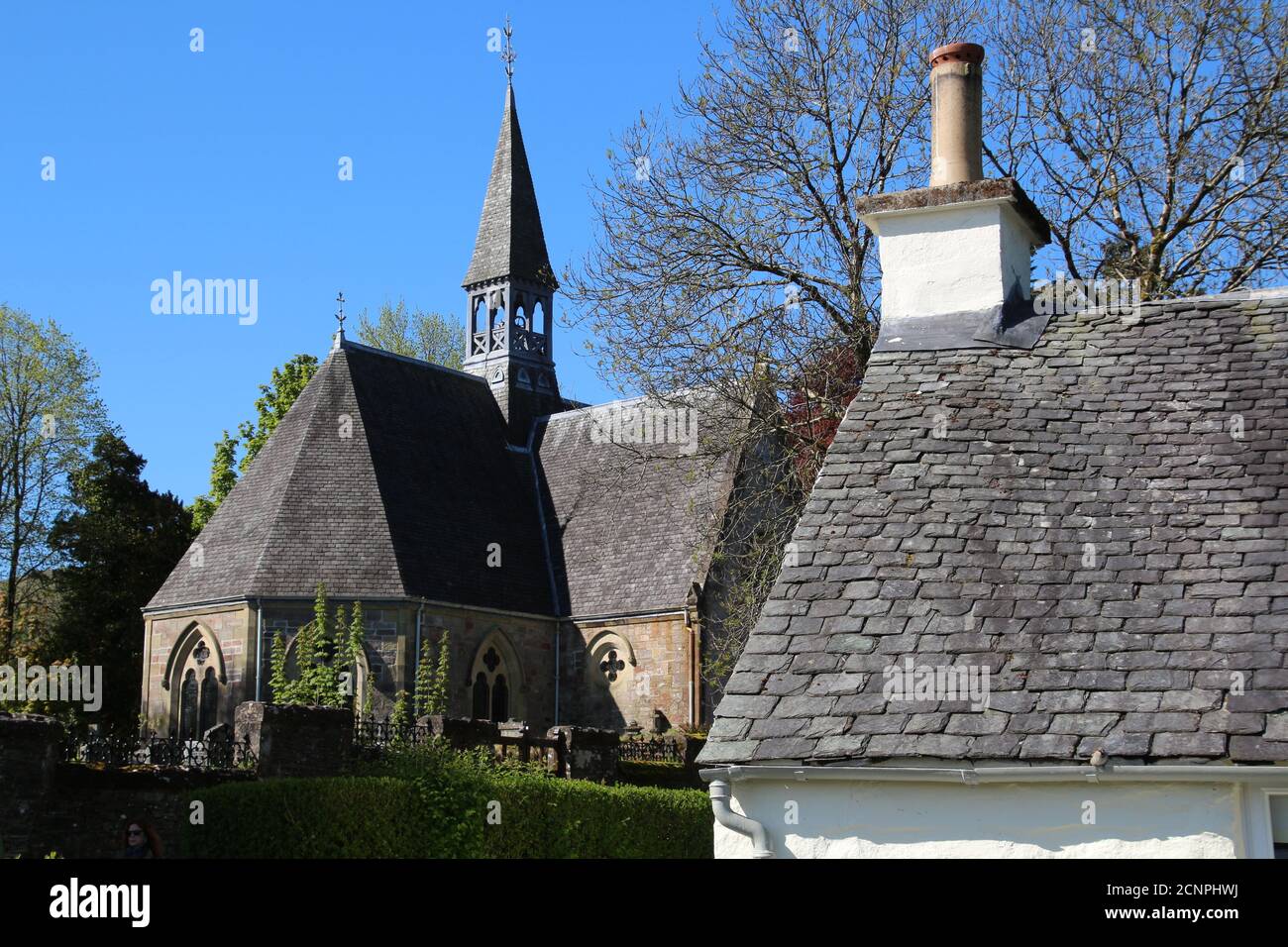 Luss Parish Church, Luss, Scotland Stock Photo