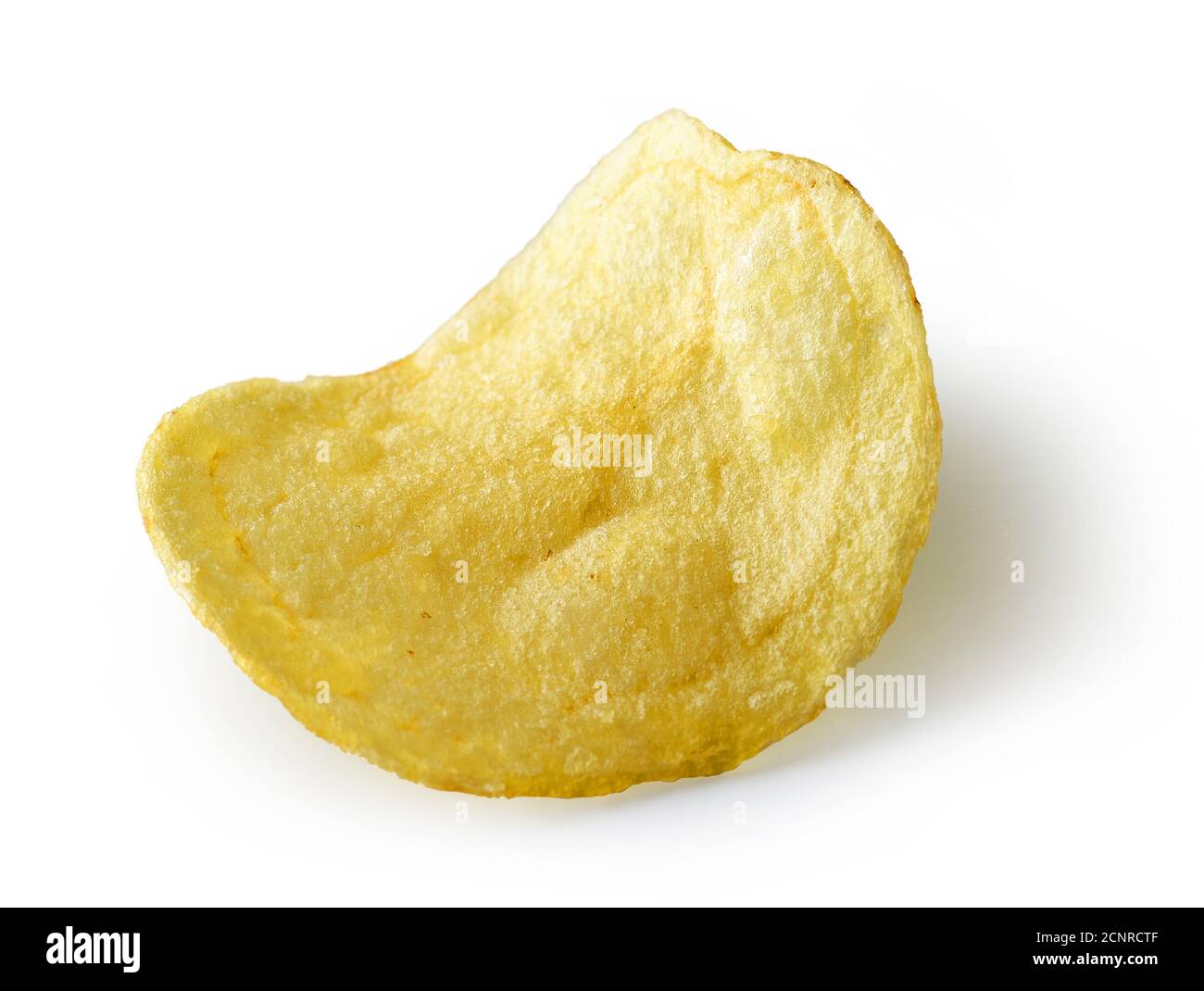 potato chip isolated on white background Stock Photo