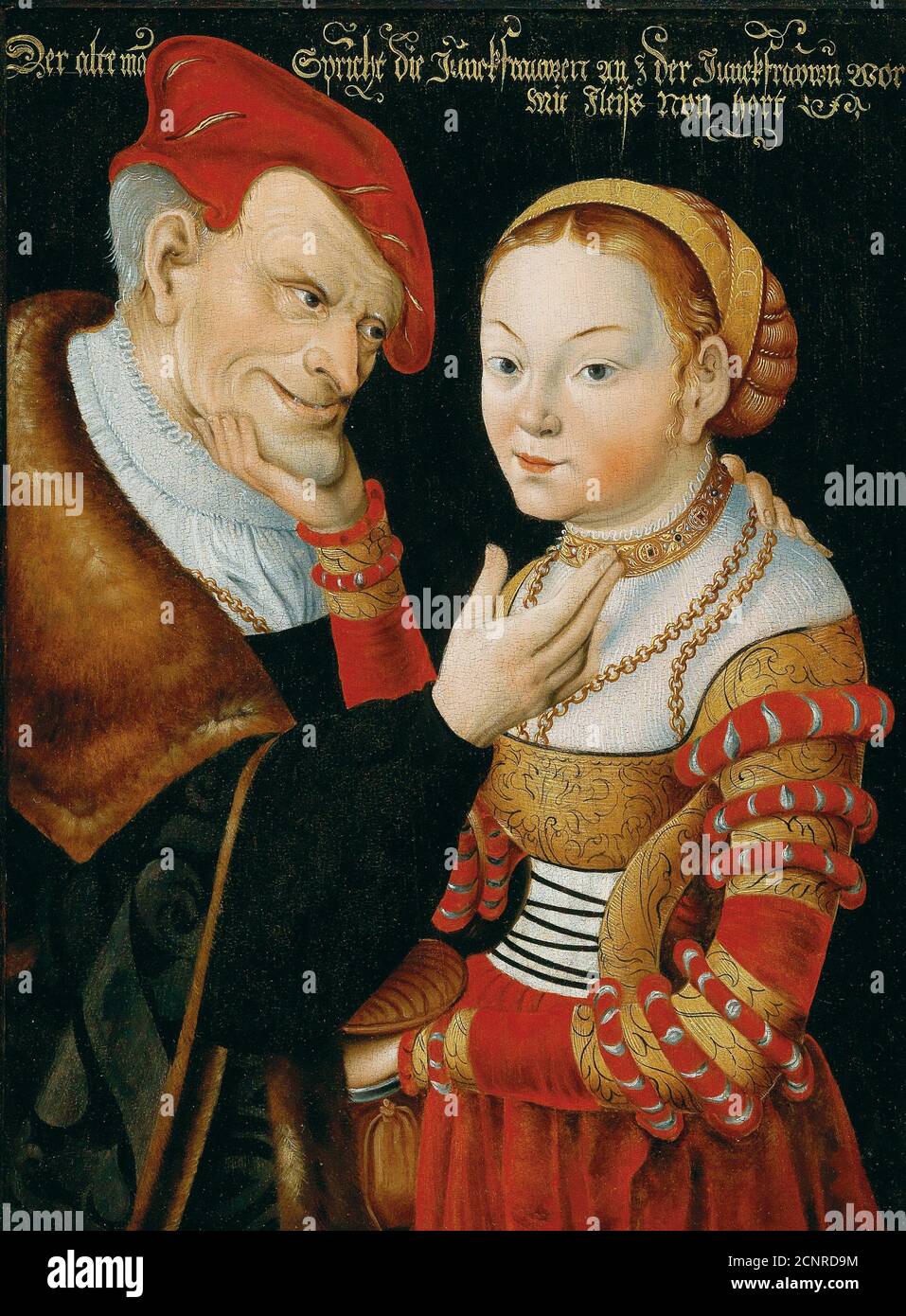 The Unequal Marriage High Resolution Stock Photography And Images Alamy