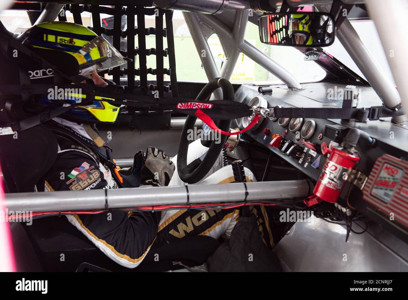 Nascar driver cockpit hires stock photography and images Alamy