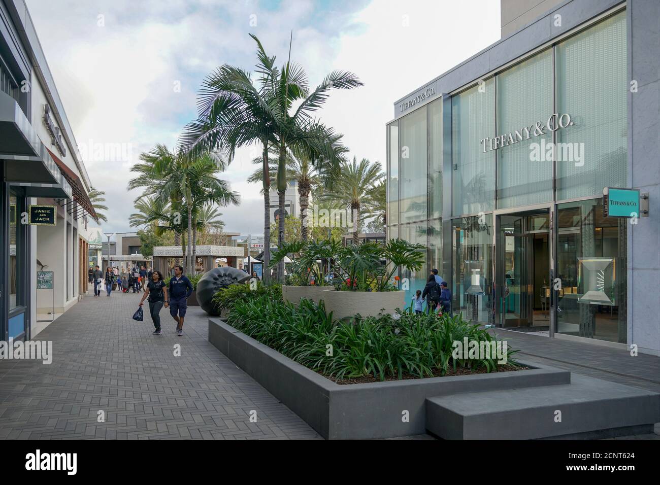 UTC Westfield Shopping Mall at University Town Centre .Outdoor shopping