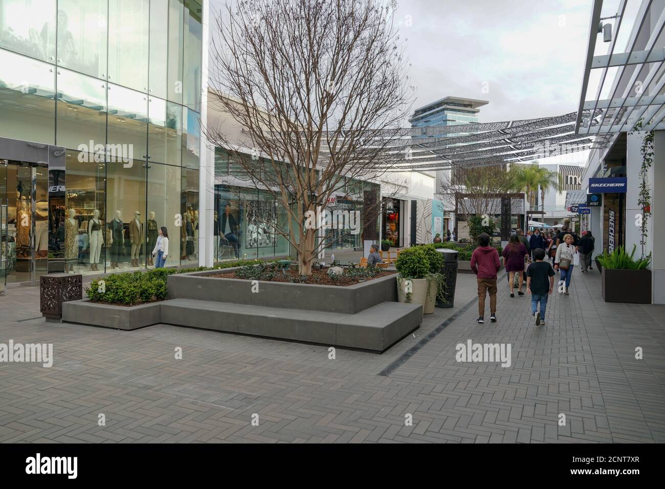 UTC Westfield Shopping Mall at University Town Centre .Outdoor shopping