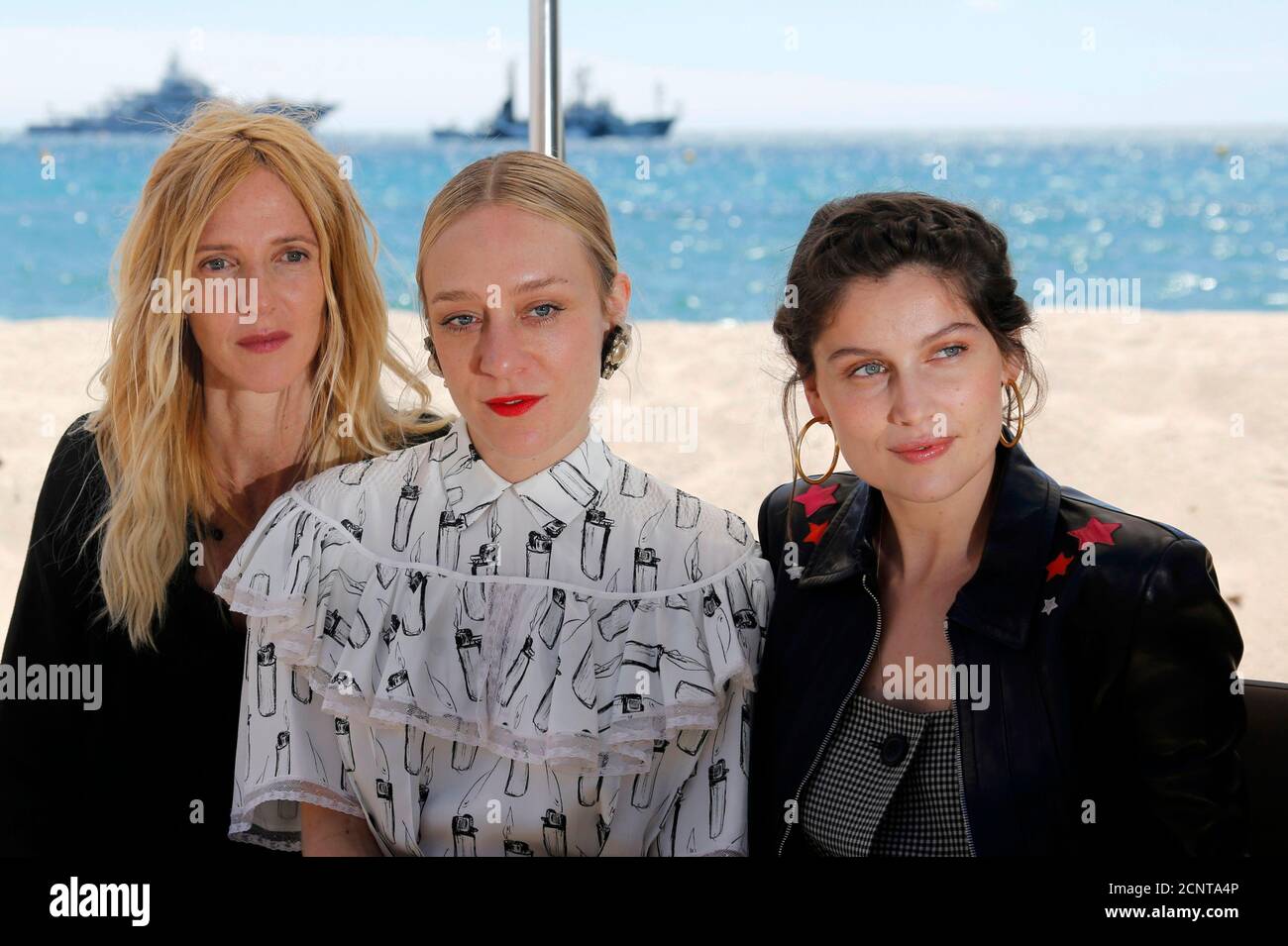 Actresses (L-R) Sandrine Kiberlain, Chloe Sevigny and Laetitia Casta