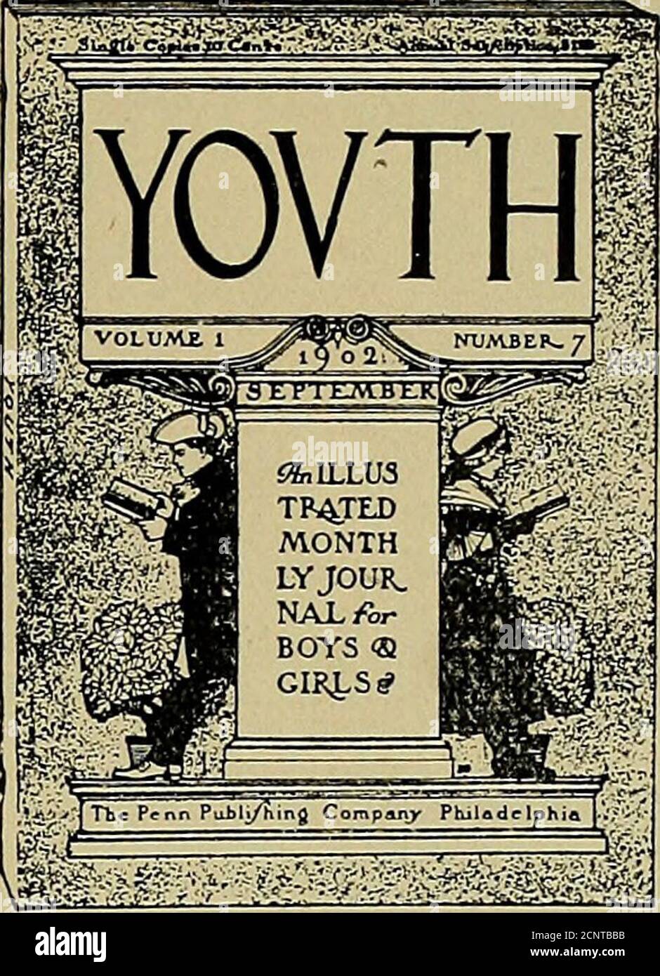 . American bird magazine, ornithology . Illustrated by 140 Half Tones Results inTaxidermy Representing Hundreds of SpecimensA Guide to The Study of Positions ao^Borj PRICE $1.75 Our Specialty Glass Eyes and Naturalists Supplies Frank Blake Webster Co.. Taxidermist ard MuseumHYDE PARK. MASS.. YOUTH 10 Cents a Copy. $1.00 a Year The new serial story in the April issuehy James Otis, author of Toby Tyler, orTen Weeks with a Circus is alone worththe price of subscription. But it is onlyone of many features. Special six months trial Subscription to New Subscribers 25 CENTS The PENN PUBLISHG Co., Phi Stock Photo