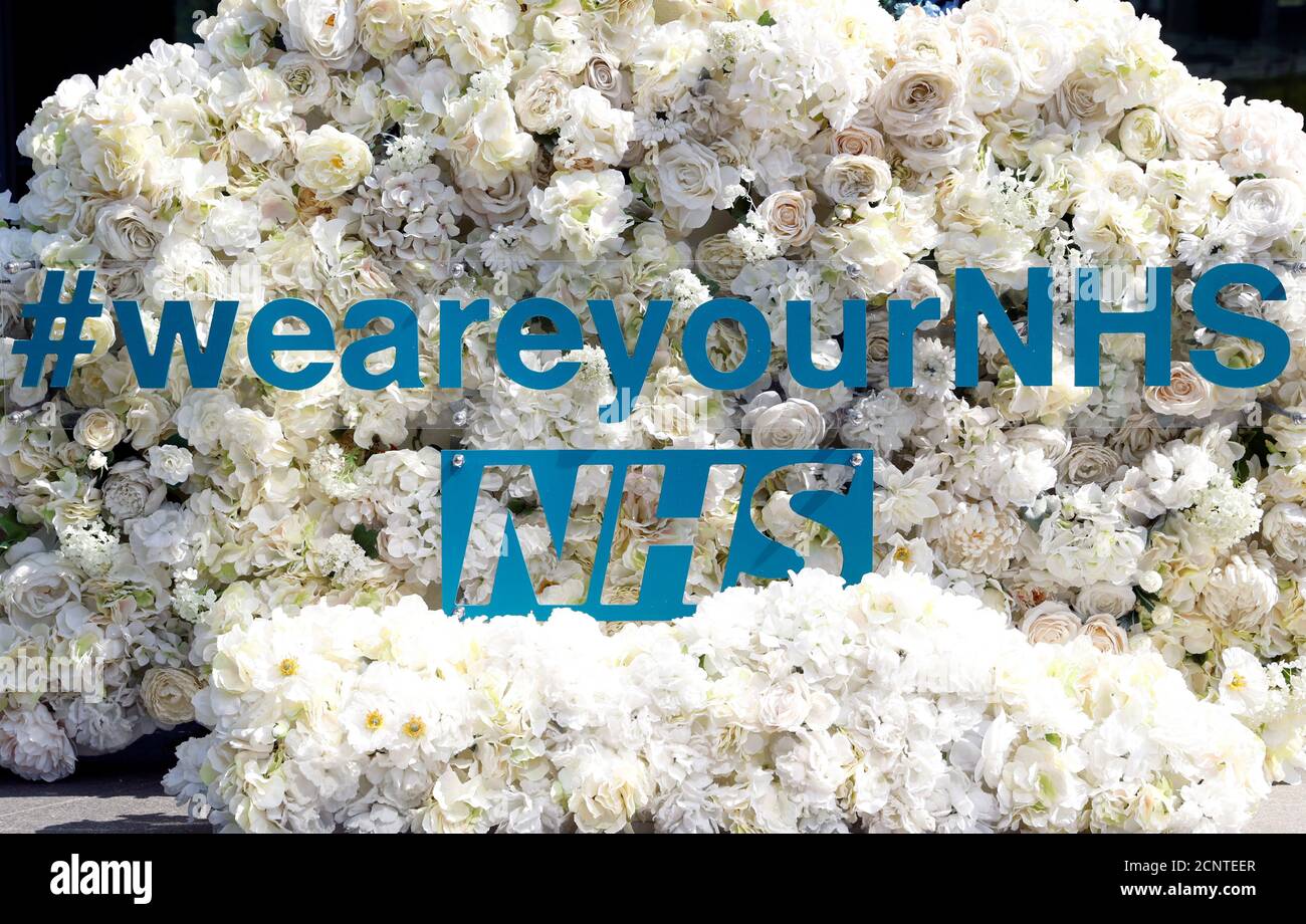 A rainbow display of flowers hires stock photography and images Alamy