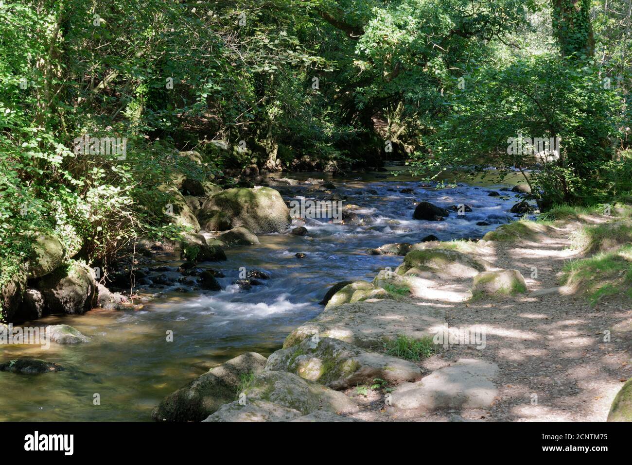 Devon in the West Country of the UK one of the largest and popular Tourist areas Stock Photo