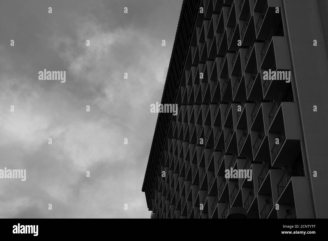 Square balcony pattern Stock Photo - Alamy