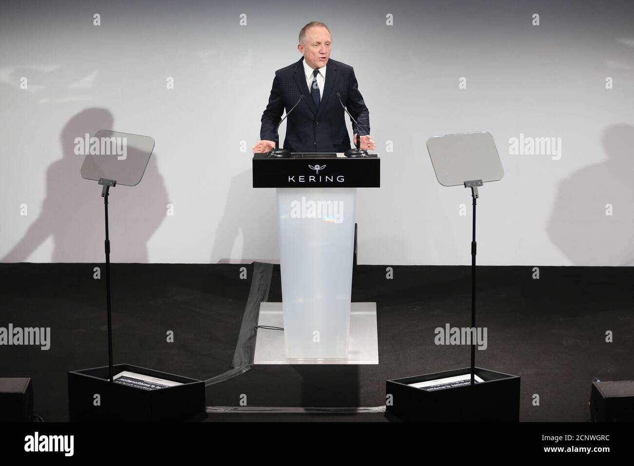 French luxury group kering ceo francois henri pinault hires stock