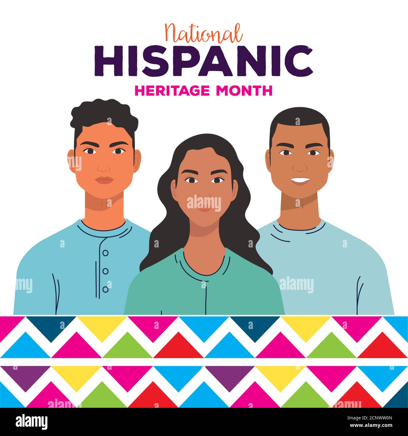 national hispanic heritage month, group of people together, diversity
