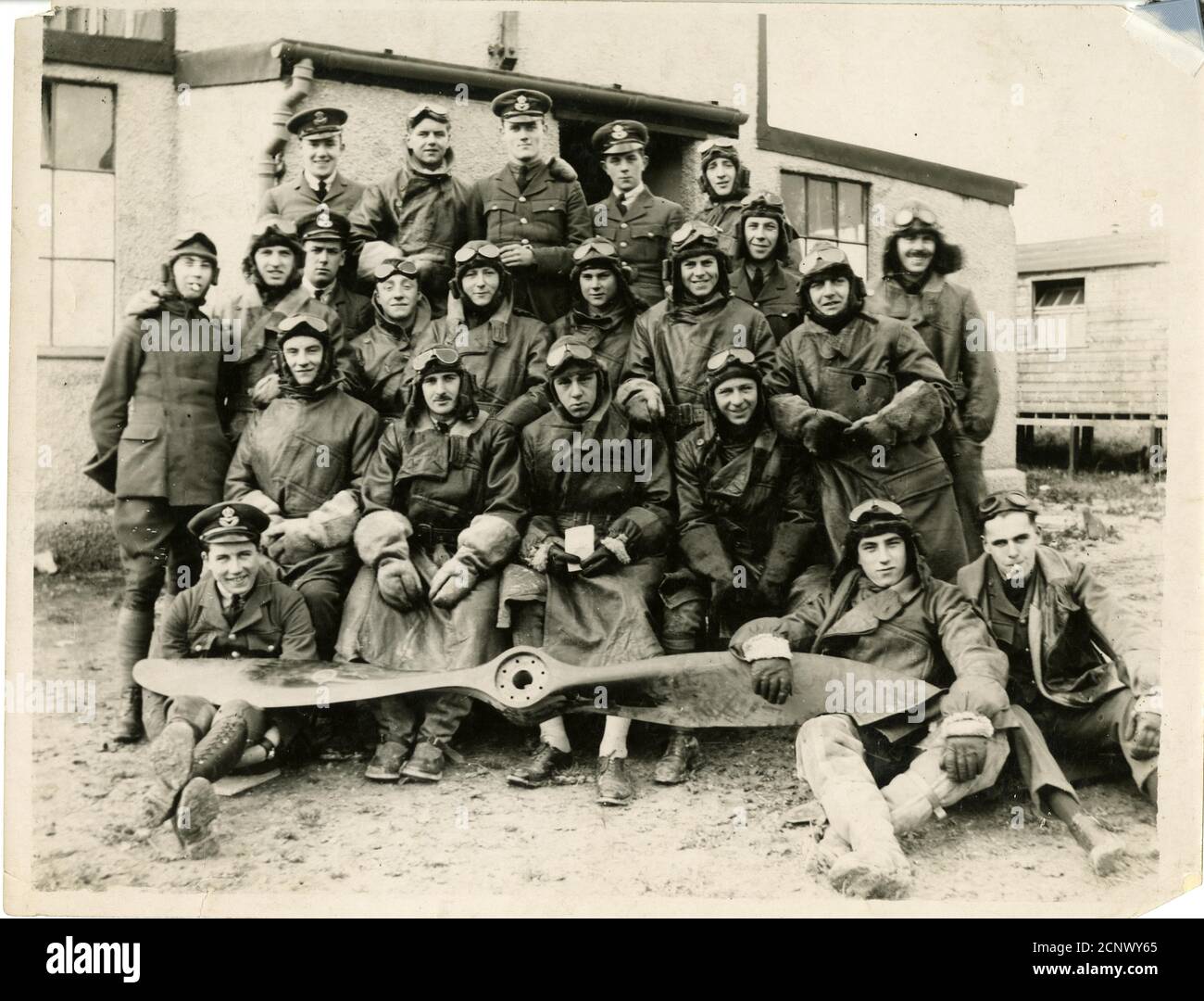 Royal Flying Corpsmen   Stock Photo