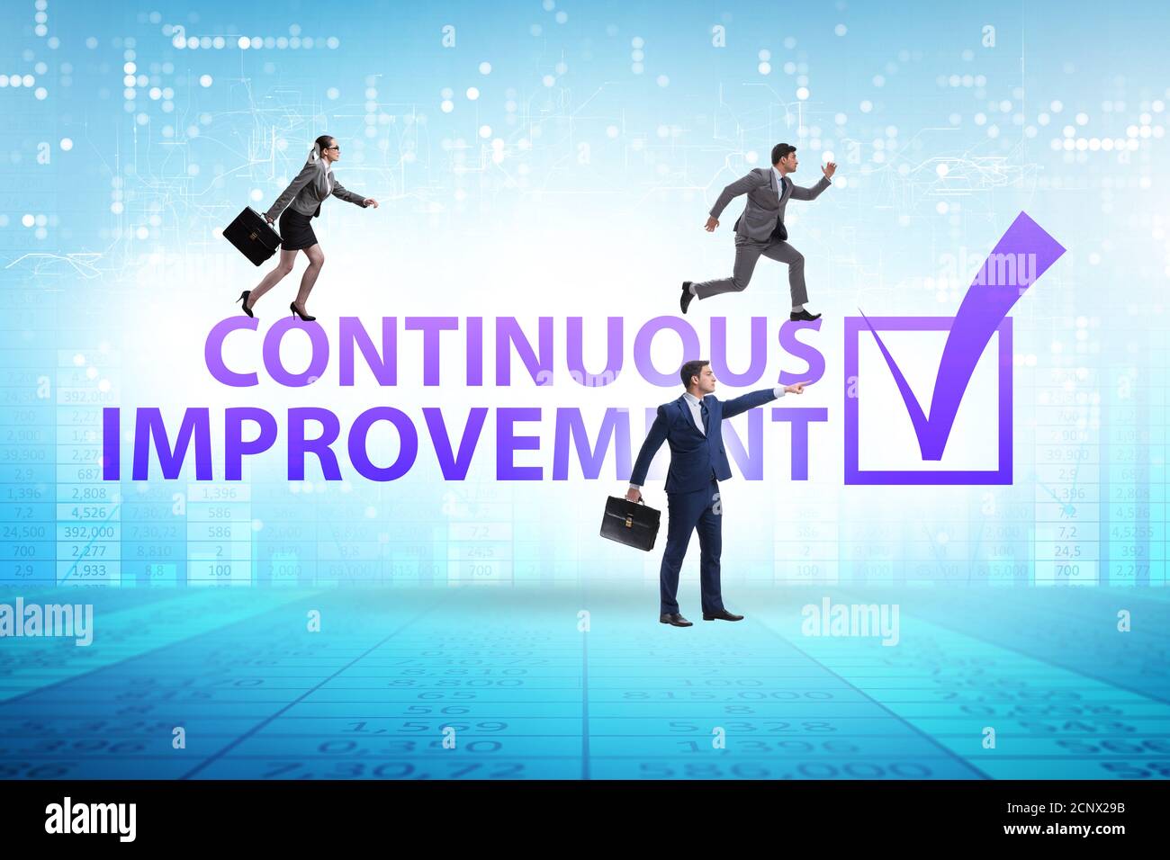 Pdca cycle continuous improvement hi-res stock photography and images ...