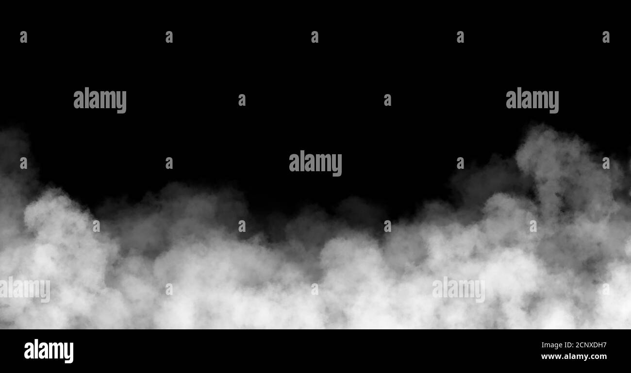 White fog or smoke on dark copy space background, smoke effect for your  photos. High resolution image Stock Photo - Alamy