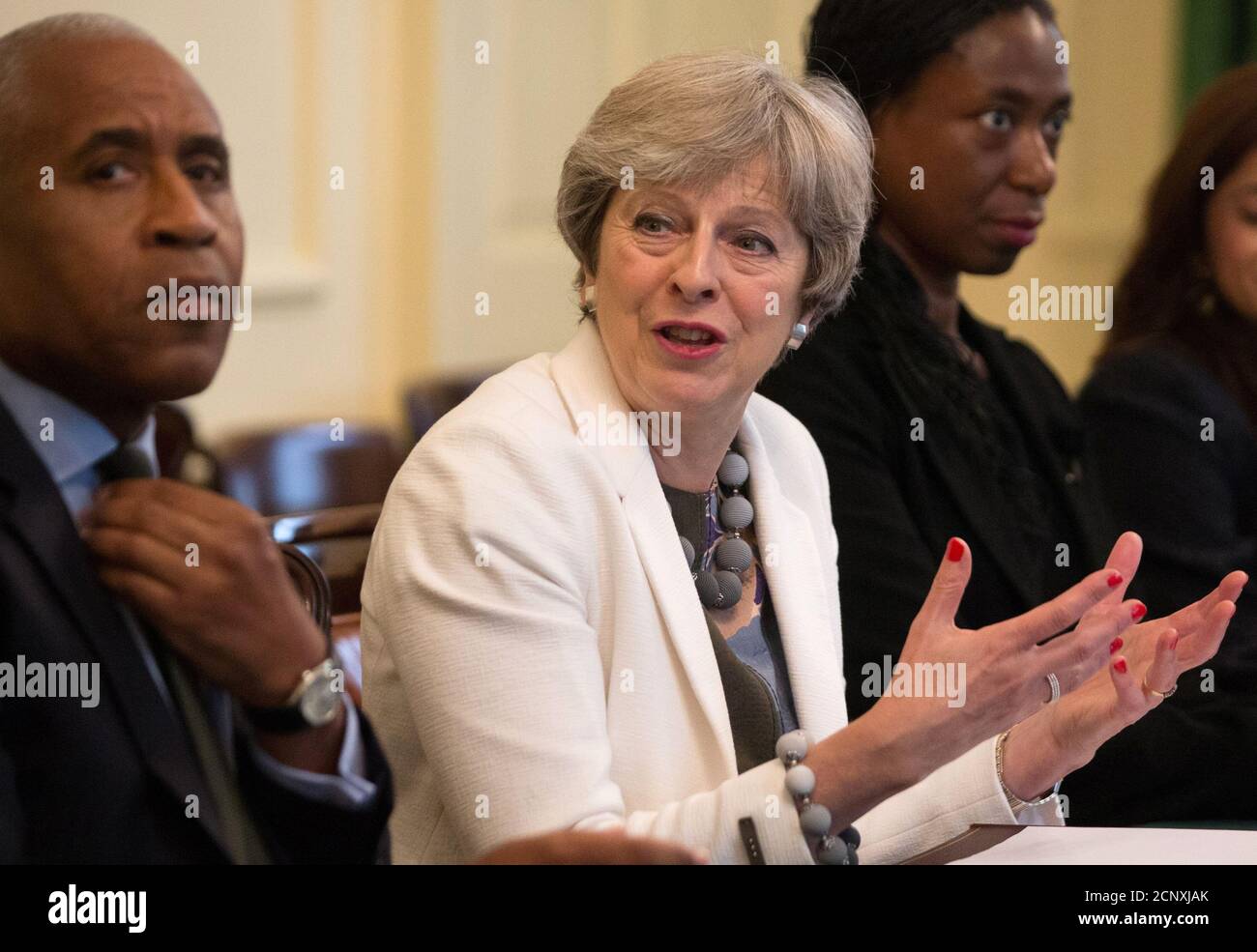 Downing street table hires stock photography and images Alamy