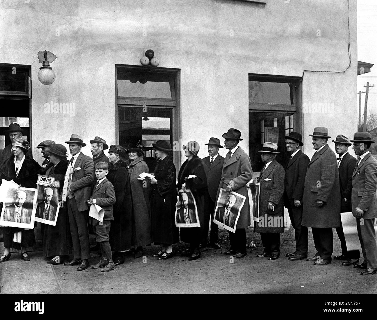 Polling Day (Virginia) 1924 Stock Photo Alamy