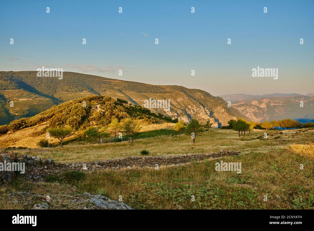Landscape, Buseu, Lleida Province, Pyrenees, Catalonia, Northern Spain, Spain, Europe Stock Photo