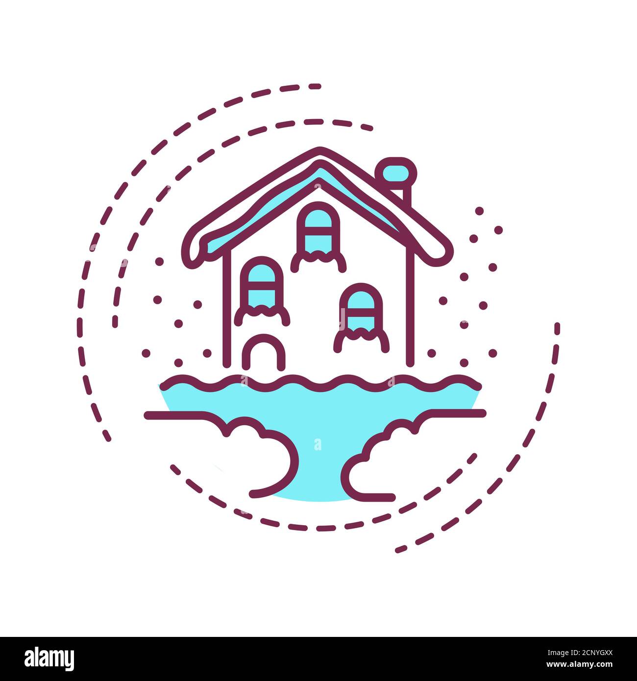 Weather mobile app line Cut Out Stock Images Pictures Alamy