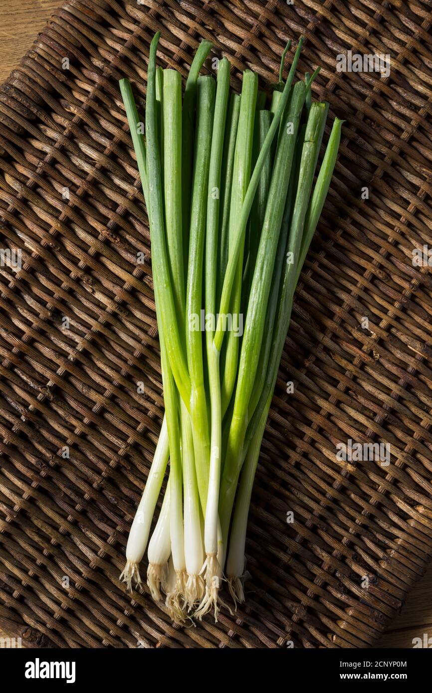 Green onions hi-res stock photography and images - Alamy
