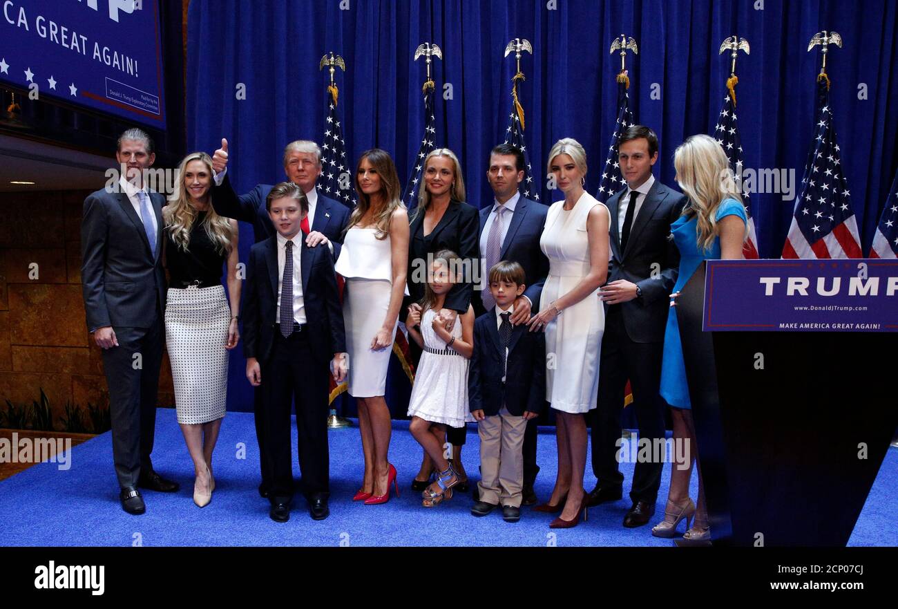 Donald trump jr. trump tower hi-res stock photography and images - Alamy