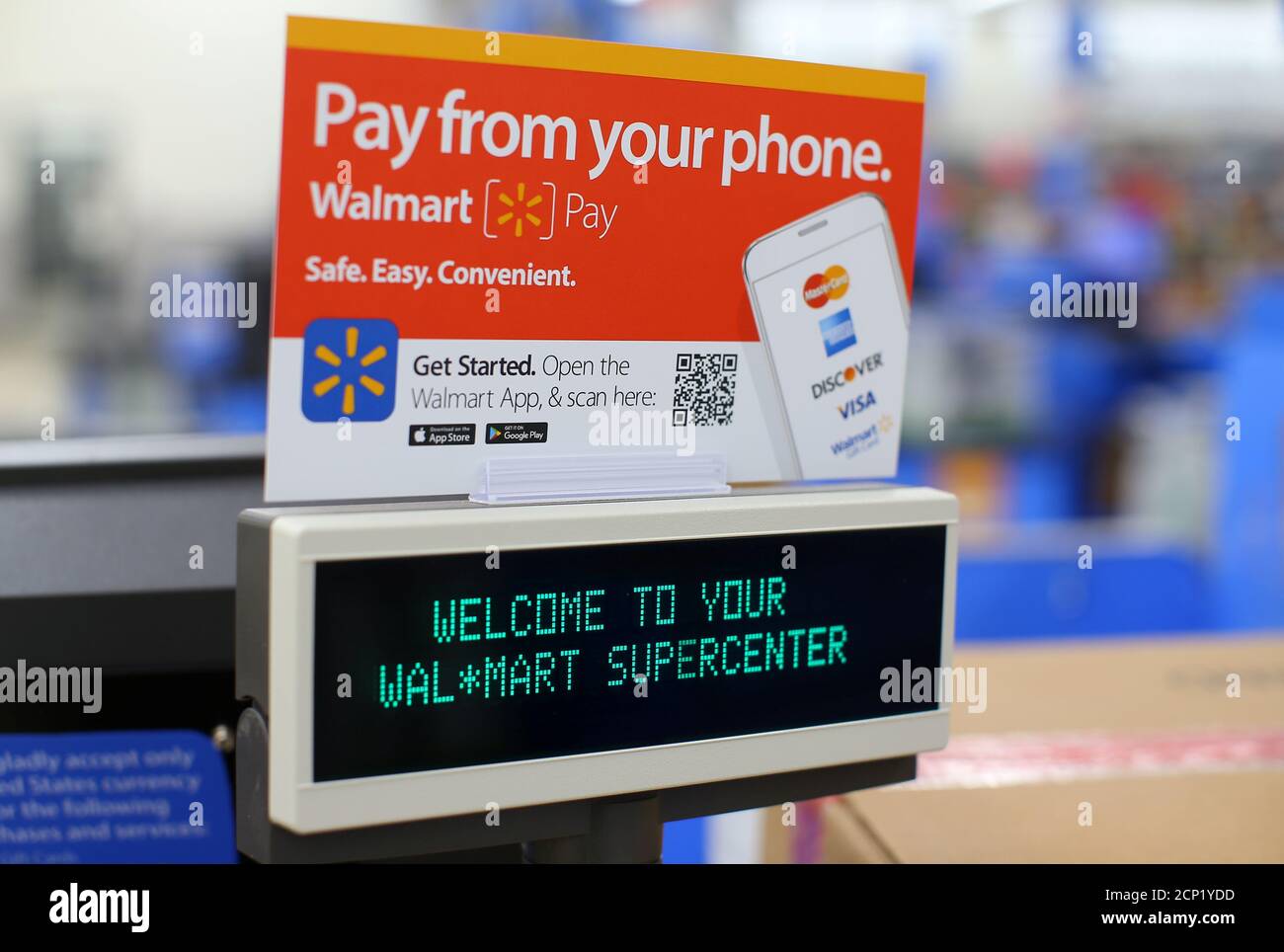 Walmart checkout hires stock photography and images Alamy