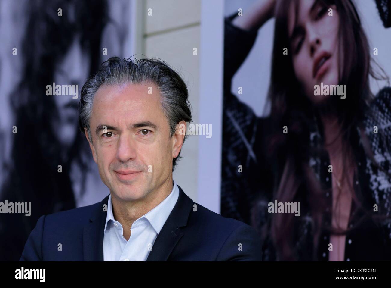 Daniel Lalonde, President and CEO of SMCP (Sandro, Maje, Claudie Pierlot),  poses at the company headquarters in Paris, France, October 9, 2015. SMCP,  the group behind French fashion brands Sandro, Maje and