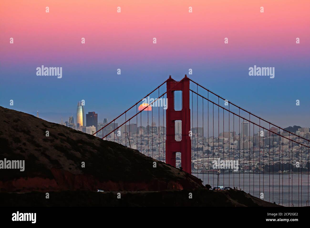 Golden Gate Bridge, San Francisco, USA Stock Photo