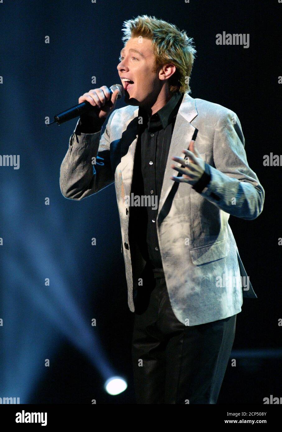 clay aiken american idol high resolution stock photography and images alamy