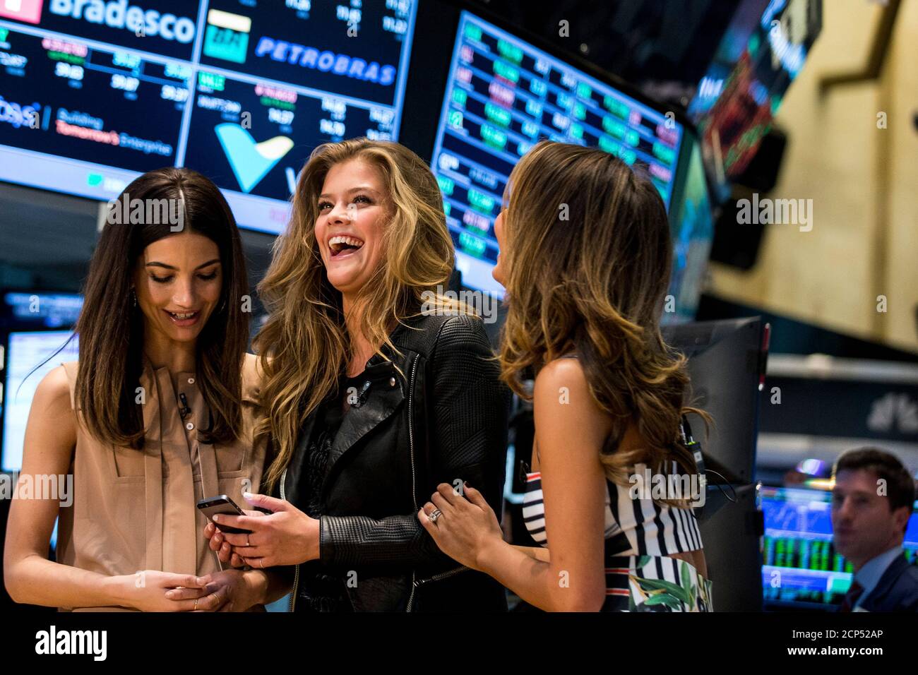 Lily aldridge and chrissy teigen hi-res stock photography and images