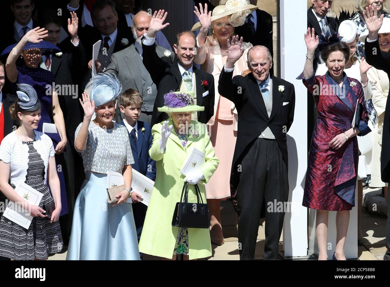 Queen elizabeth ii wedding day hi-res stock photography and images - Alamy