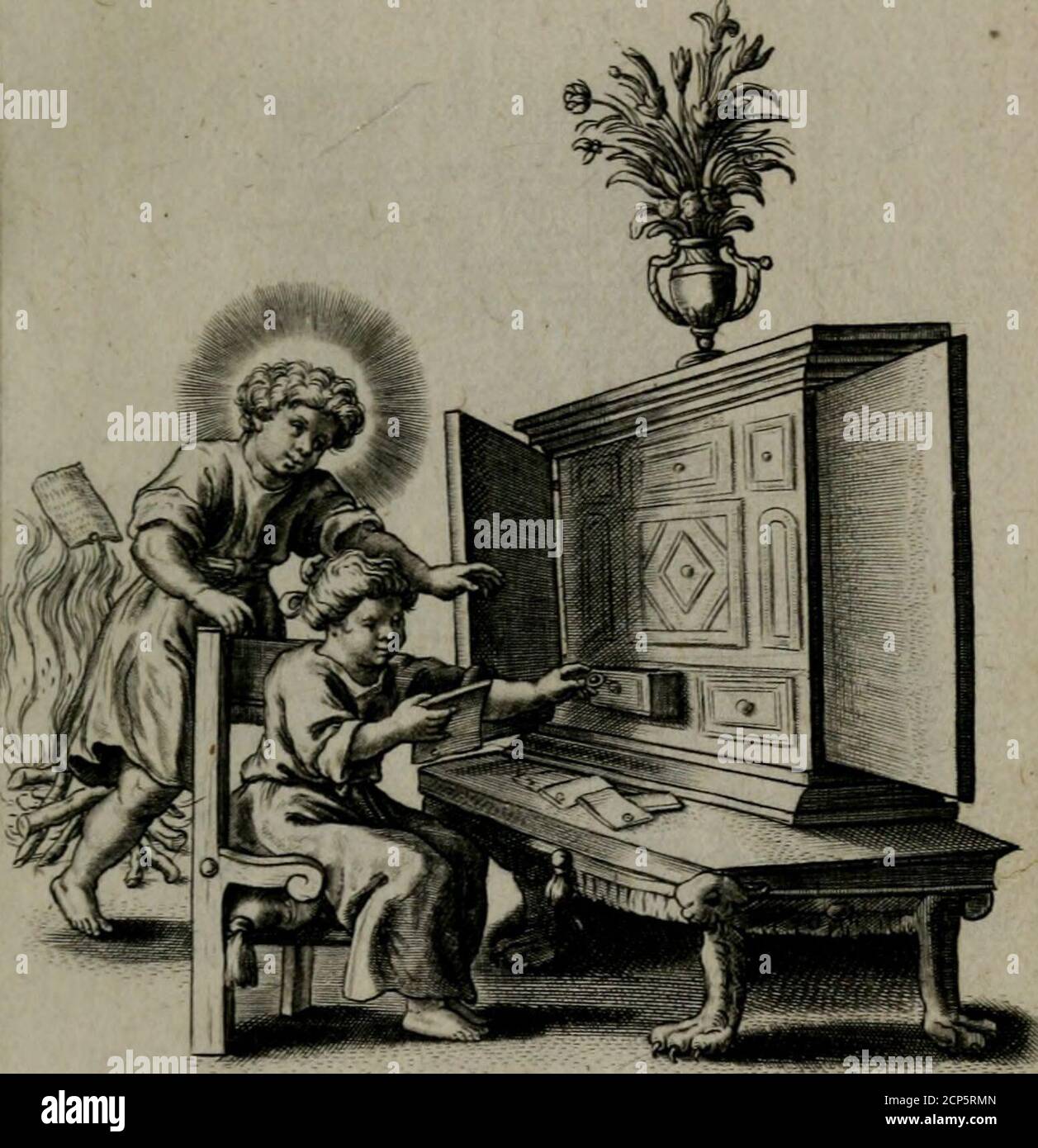 . Amoris divini et humani antipathia, sive effectus varij, e varijs Sacrae Scripturae locis deprompti, elblematis suis expressi ... . %moris vtci iu^ricch. ^■^JOL arrunirj fi vd teut. j^iit^ras ne rsi ^riC-sLes ces lettres, il vaut mteux,Queifflammer ton coeur j^ar tes yeux- Stock Photo