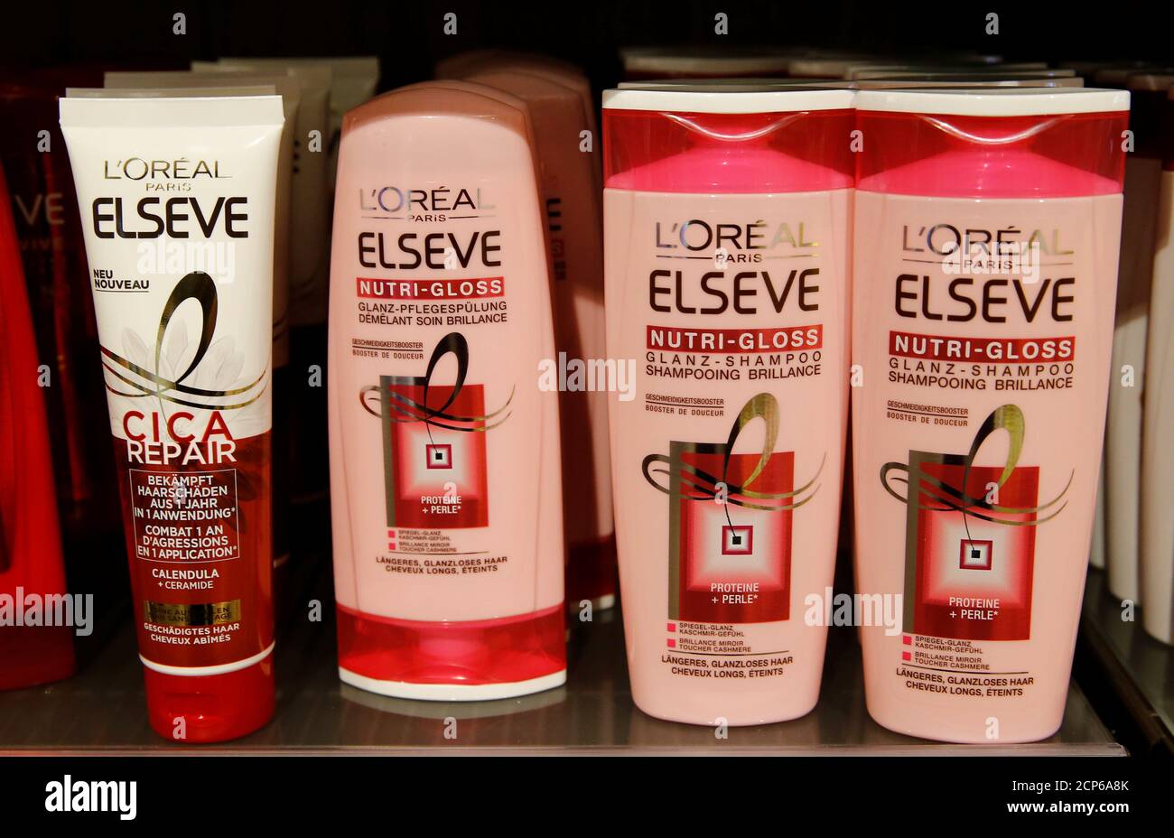 L'Oreal beauty products are pictured in a shop at Nestle headquarters in  Vevey, Switzerland, February 15, 2018. REUTERS/Denis Balibouse Stock Photo  - Alamy