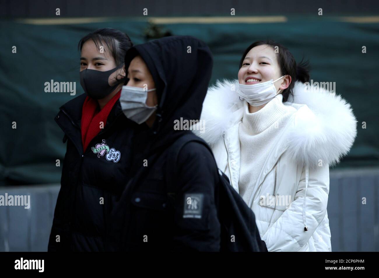 Students wait to take their preliminary examination at Beijing Film Academy in Beijing, China February 8, 2017. REUTERS/Jason Lee Stock Photo