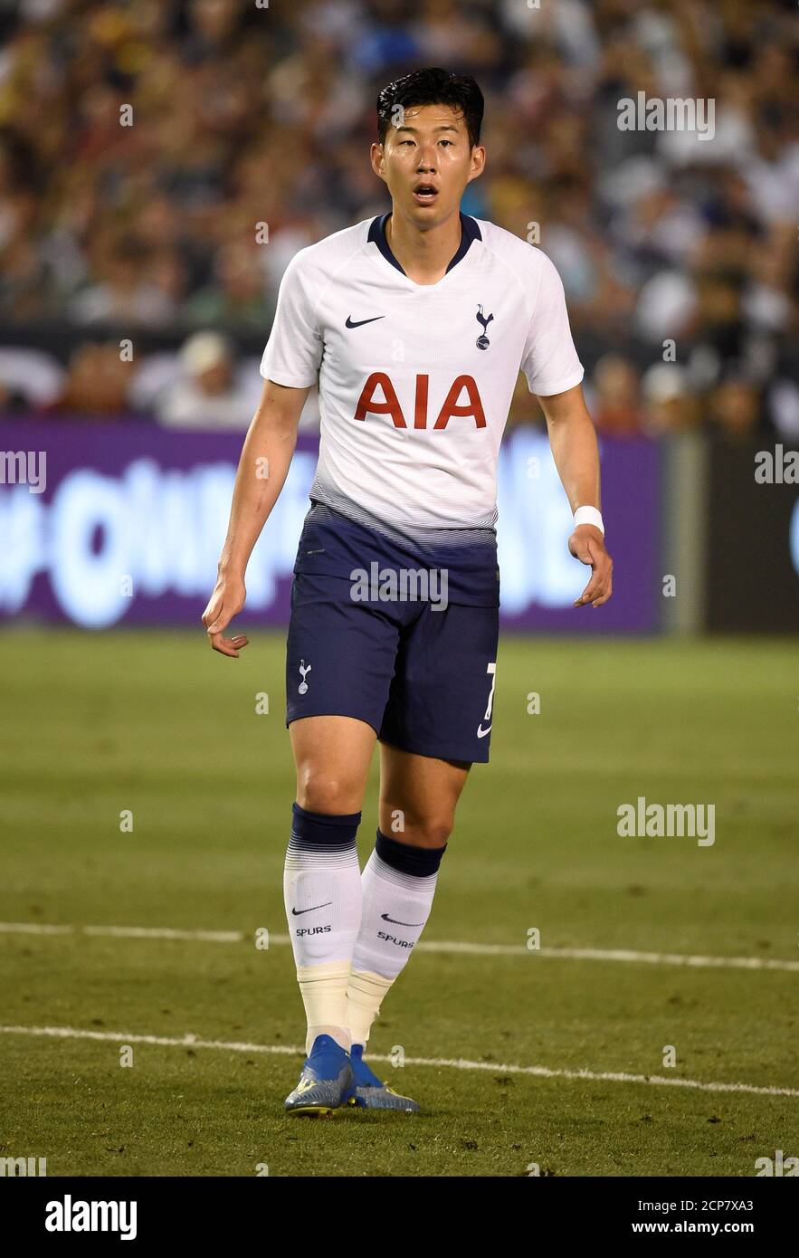 Soccer Football International Champions Cup As Roma V Tottenham Hotspur Sdccu Stadium San Diego Usa July 25 18 Tottenham Hotspur S Son Heung Min Reuters Denis Poroy Stock Photo Alamy