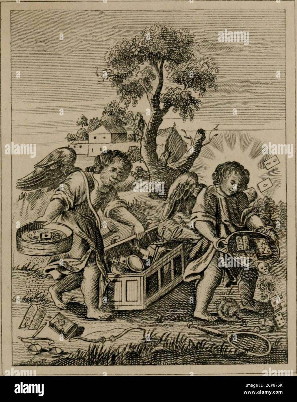 Emblems divine and moral . less more dear. H BOOK II.—EMBLEM VII  Deuteronomy xxx. 19. Ihave sethefore thee life and death, hiessing and  cursing;therefore choose lifef that thou and thy seed