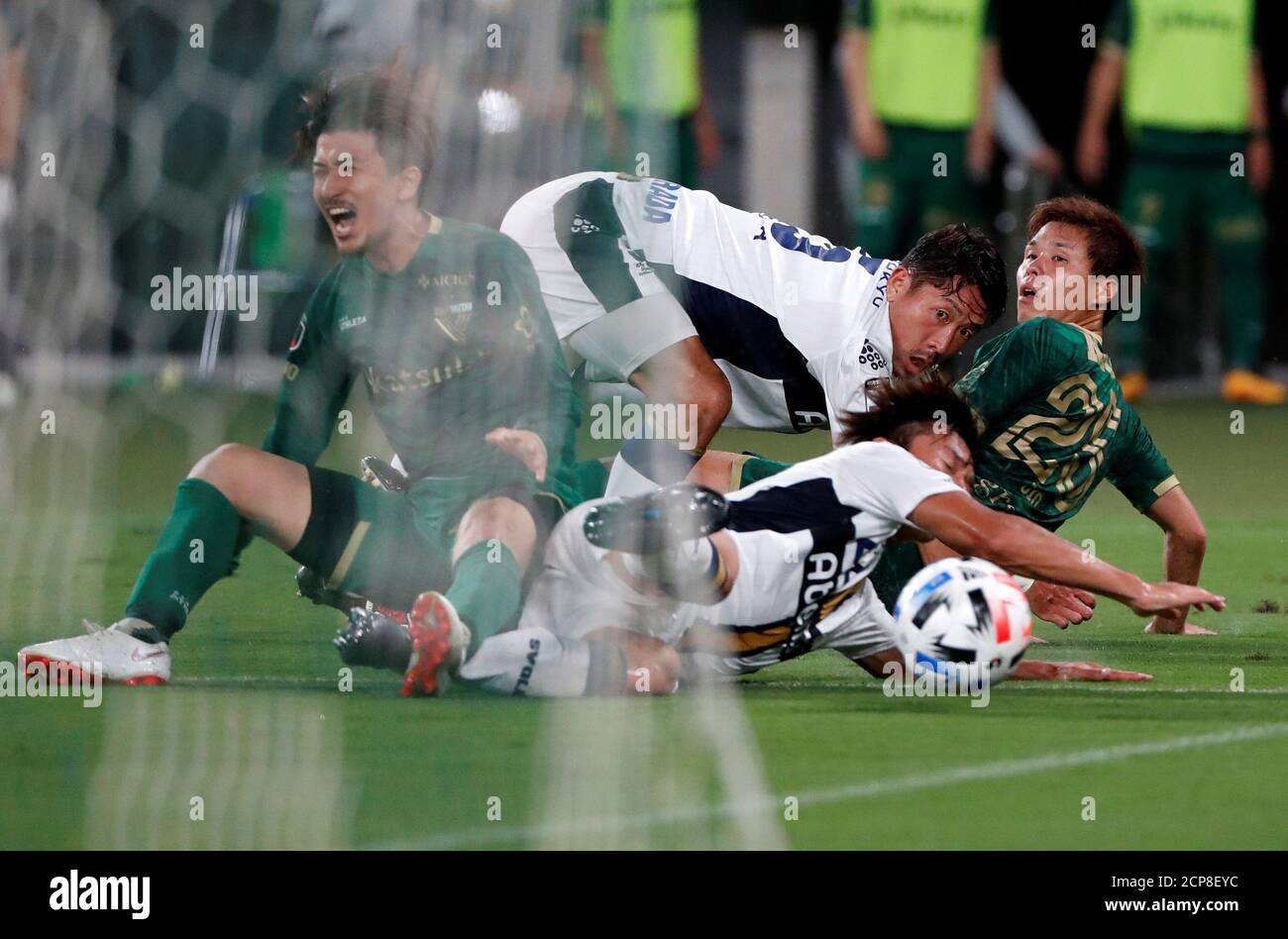 Soccer Football J2 League Tokyo Verdy V Fc Machida Zelvia Ajinomoto Stadium Tokyo Japan June 27 Players In Action As Play Resumes Behind Closed Doors Following The Soccer Football J2 League Tokyo Verdy V Fc Machida Zelvia Ajinomoto Stadium Tokyo Japan June 27 Players In Action As Play Resumes Behind Closed Doors Following The