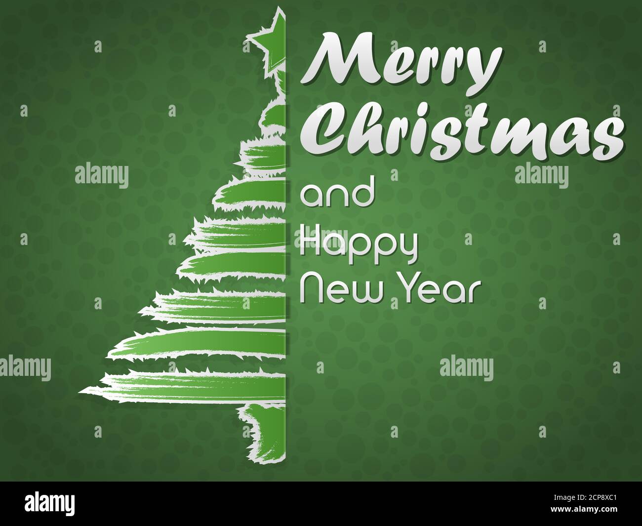 Merry Christmas and happy new year background. Vector illustration ...