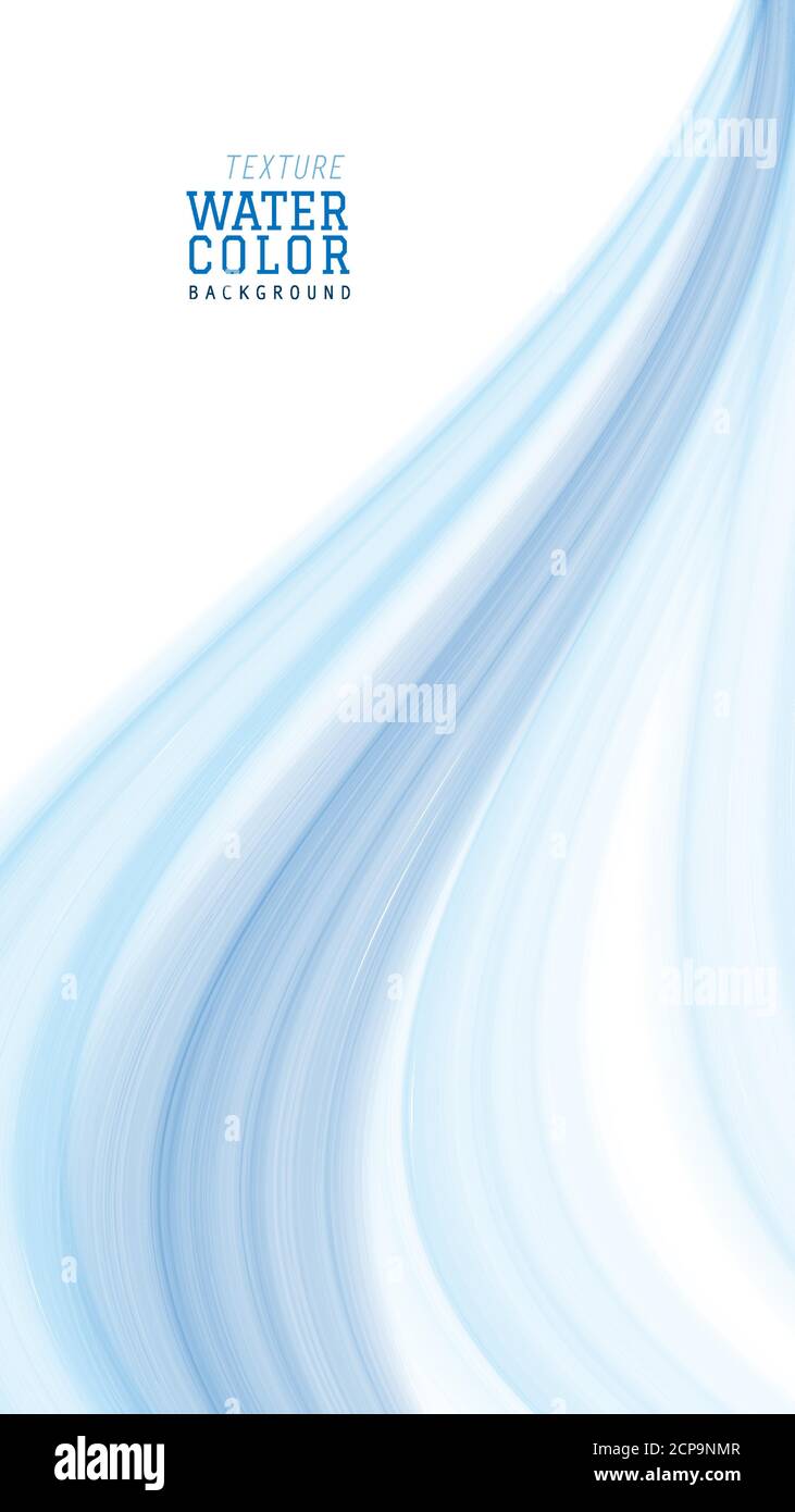 Modern bright blue wave curve abstract background creative with ...