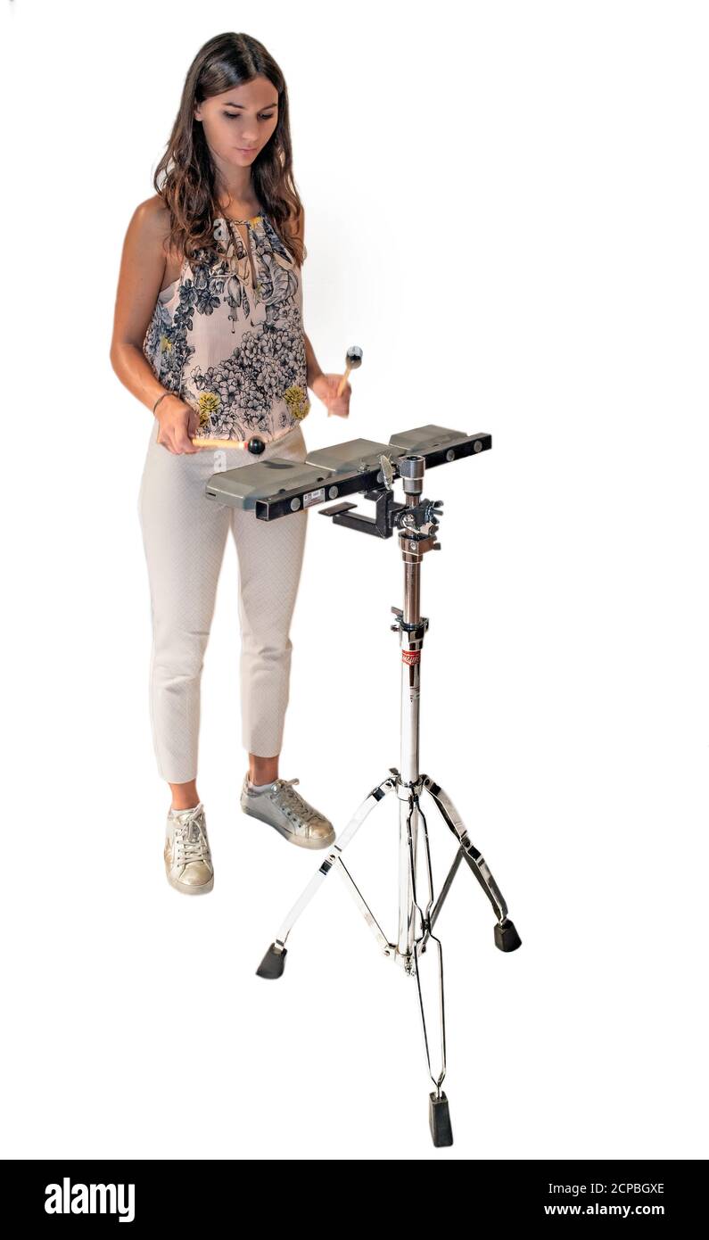 Temple Block Stock Photo